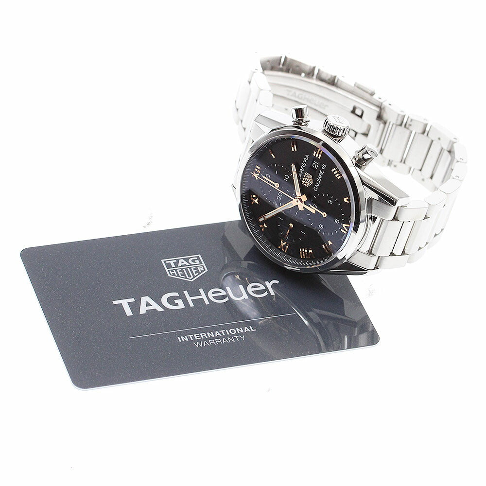 TAG Heuer CBK2113.BA0715 Carrera Caliber 16 Limited Edition of 400 in Japan Automatic Men's Watch Excellent Condition with Warranty.