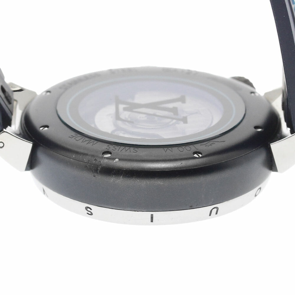 LOUIS VUITTON QA121 Tambour Street Diver Automatic Men's Watch (Good Condition)