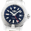BREITLING A32397 Avenger Automatic 43 GMT Date Automatic Men's Watch Excellent Condition with Inner Box and Warranty Card.