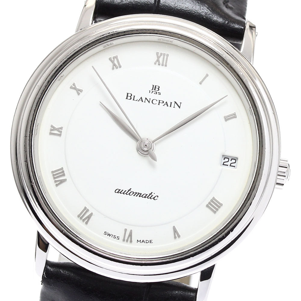 Blancpain 1195-1127 Villeret Extra Slim Date Automatic Men's Watch with Warranty
