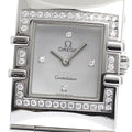 OMEGA 1528.36 Constellation Carre Quadra Diamond Bezel 4P Diamond Quartz Ladies