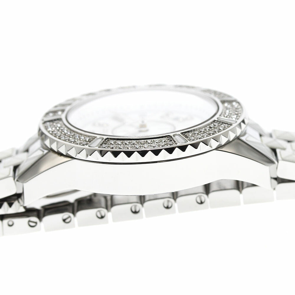Dior CD113118 Crystal Diamond Bezel Quartz Ladies Watch - Excellent Condition