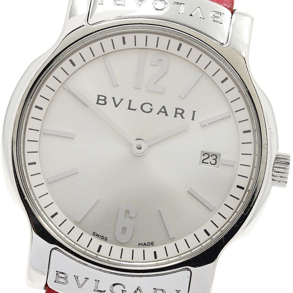 BVLGARI ST35S Solo Tempo Date Quartz Men's Watch