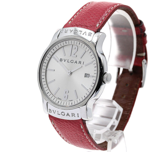 BVLGARI ST35S Solo Tempo Date Quartz Men's Watch