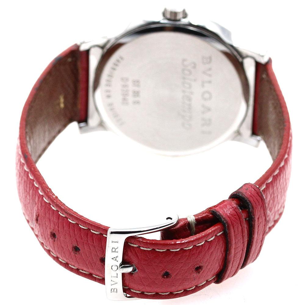 BVLGARI ST35S Solo Tempo Date Quartz Men's Watch
