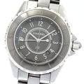 CHANEL H2978 J12 Chromatic Date Quartz Ladies Watch (Good Condition)