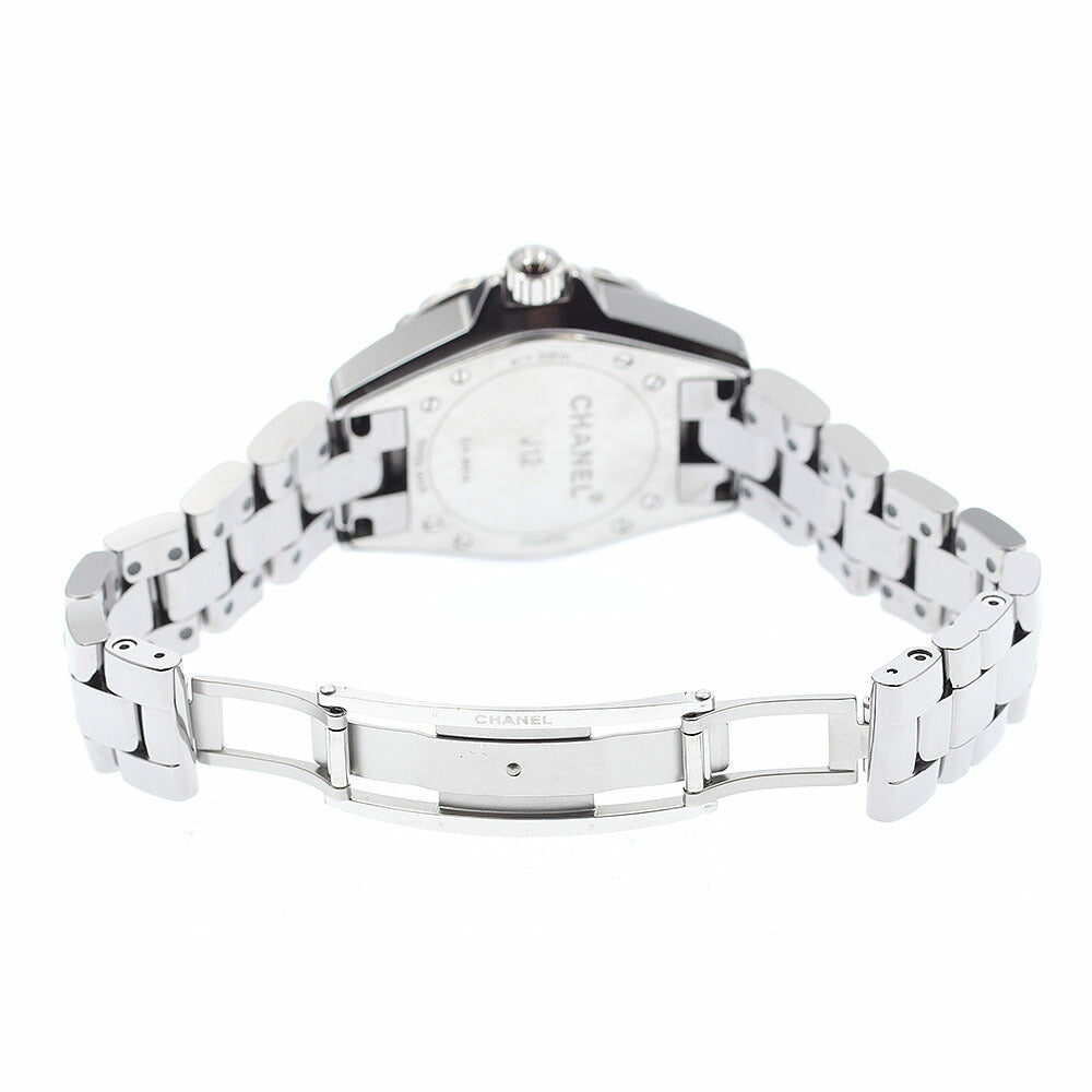 CHANEL H2978 J12 Chromatic Date Quartz Ladies Watch (Good Condition)