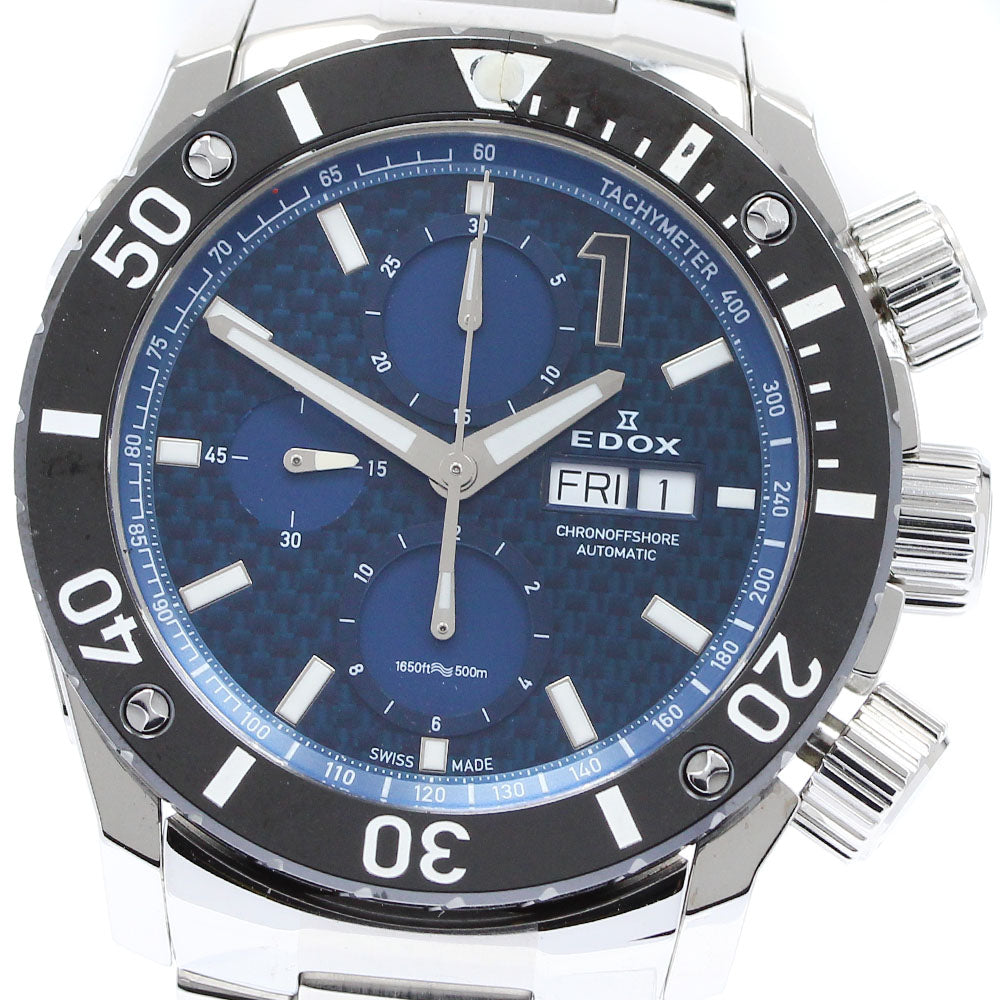 EDOX 01115 Chrono Offshore 1 Day-Date Small Seconds Automatic Men's Watch