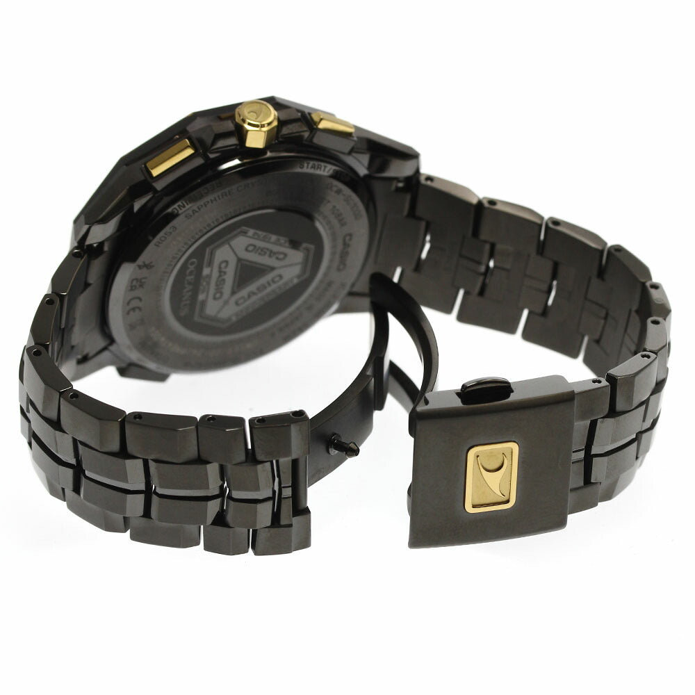 CASIO OCW-SG1000ZE-1AJR Oceanus Limited Edition (350 pieces worldwide) Solar Radio Controlled Men's Watch Excellent Condition with Box and Warranty Card