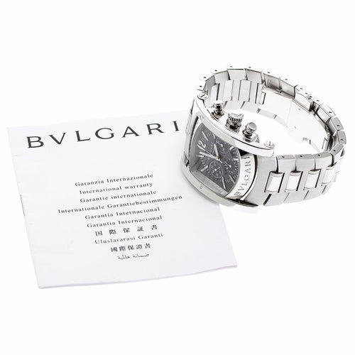 BVLGARI AA44SCH Assioma Chronograph Date Automatic Men's Watch with Warranty