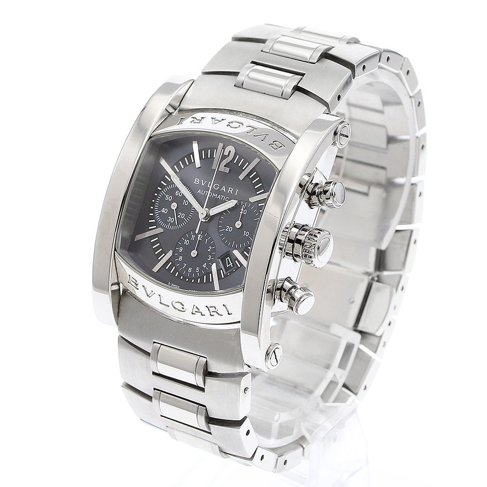 BVLGARI AA44SCH Assioma Chronograph Date Automatic Men's Watch with Warranty