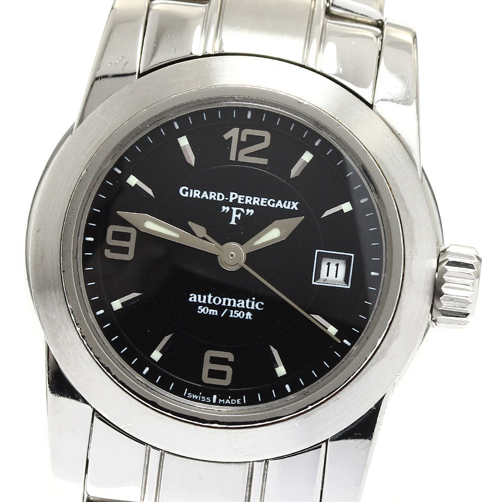 GIRARD PERREGAUX 8039/80390.1.11.604 Date Automatic Ladies Watch with Warranty Card