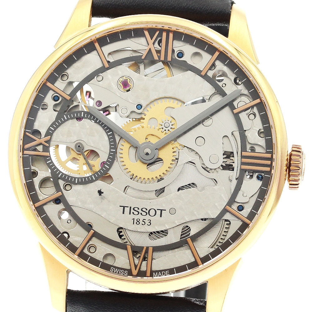 TISSOT T099405A T-Classic Chemin des Tourelles Manual Winding Men's Watch with Warranty