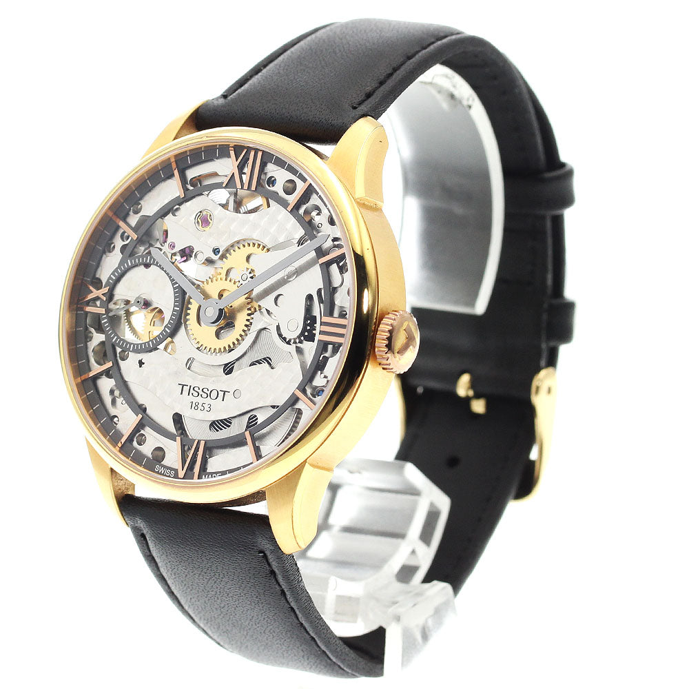 TISSOT T099405A T-Classic Chemin des Tourelles Manual Winding Men's Watch with Warranty