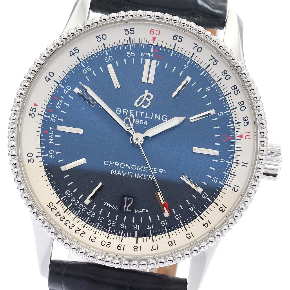 BREITLING A17326 Navitimer 41 Date Automatic Men's Watch with Inner Box