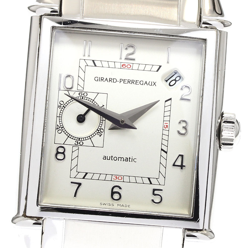 GIRARD PERREGAUX 25932-11-111-1 Vintage 1945 Small Seconds Automatic Men's Watch with Box and Warranty Card