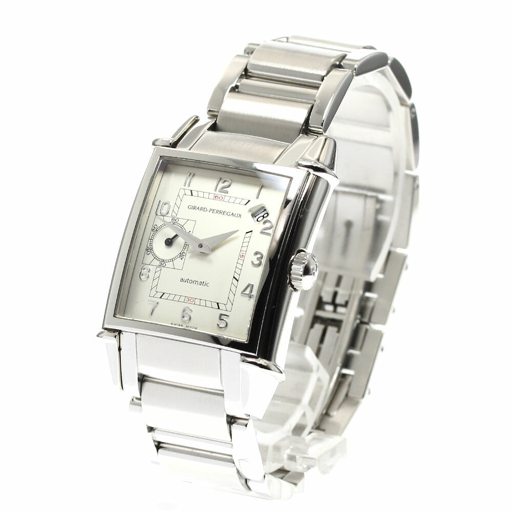 GIRARD PERREGAUX 25932-11-111-1 Vintage 1945 Small Seconds Automatic Men's Watch with Box and Warranty Card
