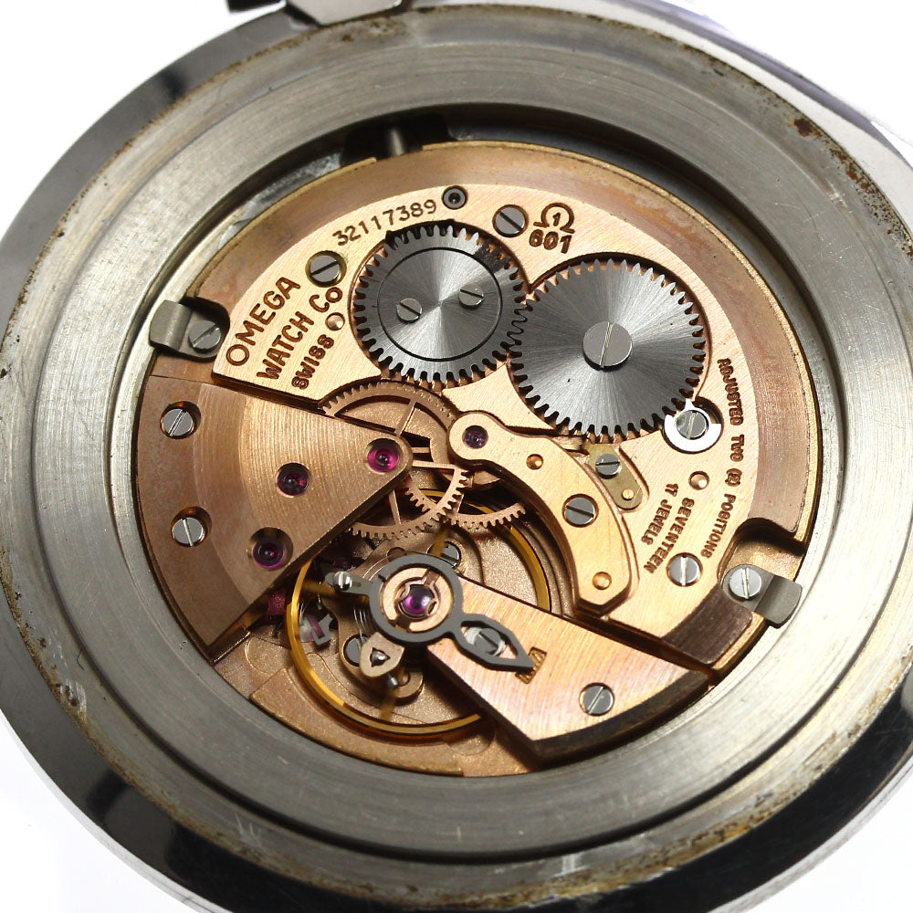 OMEGA 131.1714 De Ville Pocket Watch Cal.601 Manual Winding Men's