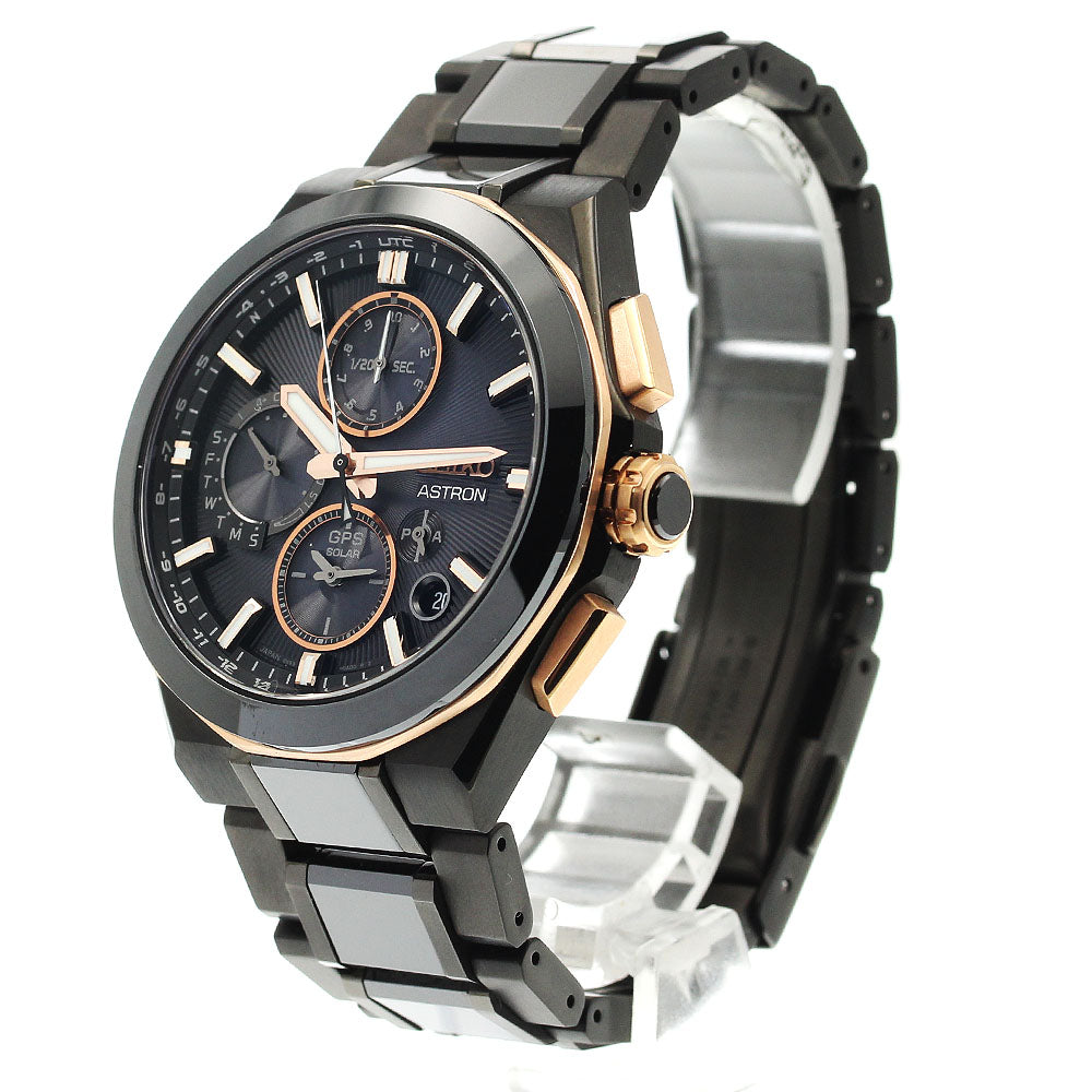 SEIKO SBXC158/5X83-0AD0-1 Astron Nextar 100th Anniversary Model Solar Radio Controlled Men's Watch - Excellent Condition