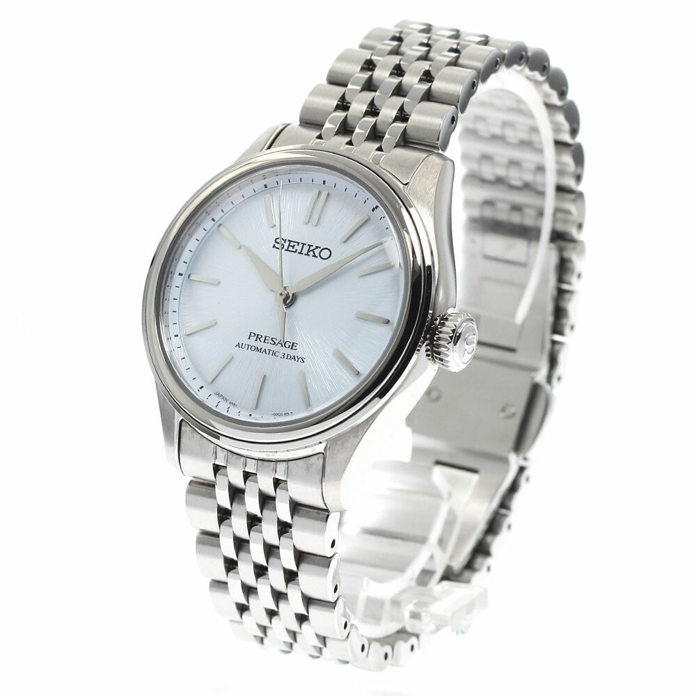 SEIKO SARX129/6R51-00D0 Presage Date Automatic Men's Watch Excellent Condition with Box and Warranty Card