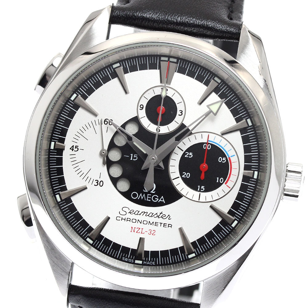 OMEGA 2813.30.81 Seamaster Aqua Terra NZL-32 Chronograph Automatic Men's Watch with Warranty Card