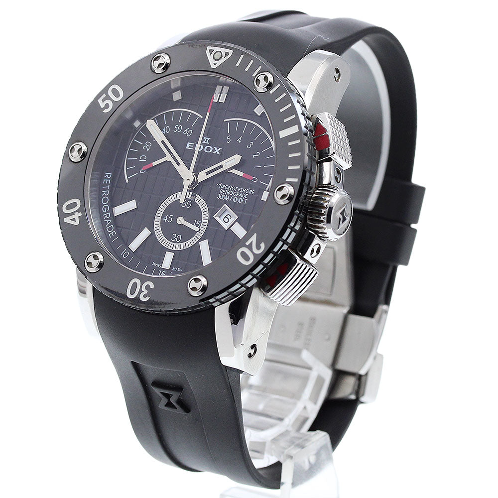 EDOX 01502 Class One Chrono Offshore Retrograde Quartz Men's Watch (with box)
