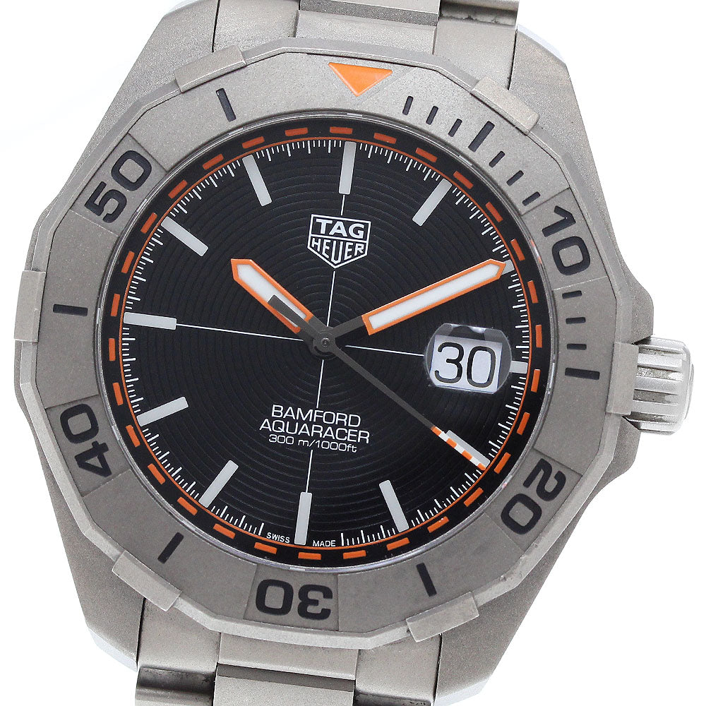 TAG Heuer Way208F.BF0638 Aquaracer Bamford Date Limited Edition of 1500 Pieces Worldwide Automatic Men's Watch Excellent Condition with Warranty.