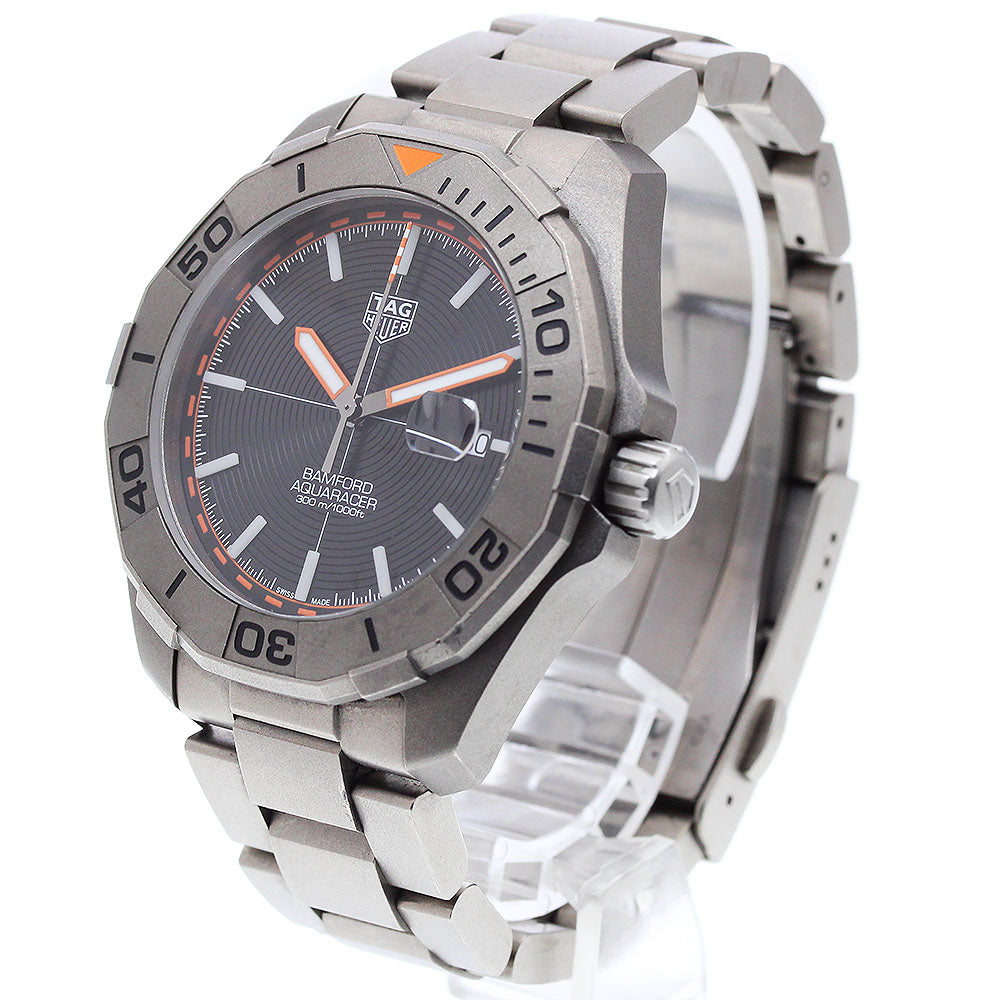 TAG Heuer Way208F.BF0638 Aquaracer Bamford Date Limited Edition of 1500 Pieces Worldwide Automatic Men's Watch Excellent Condition with Warranty.