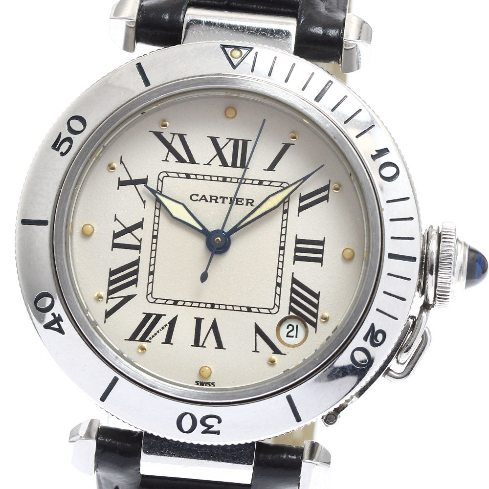 CARTIER W3100255 Pasha C Date Automatic Men's Watch