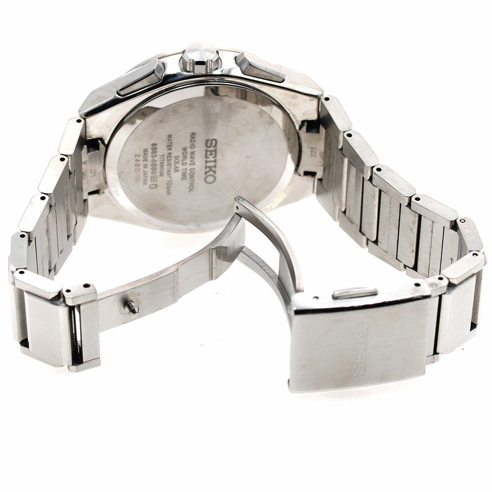 SEIKO SBXY039/8B63-0BB0 Astron Nextar World Time Solar Radio Controlled Men's Watch (with box and warranty)