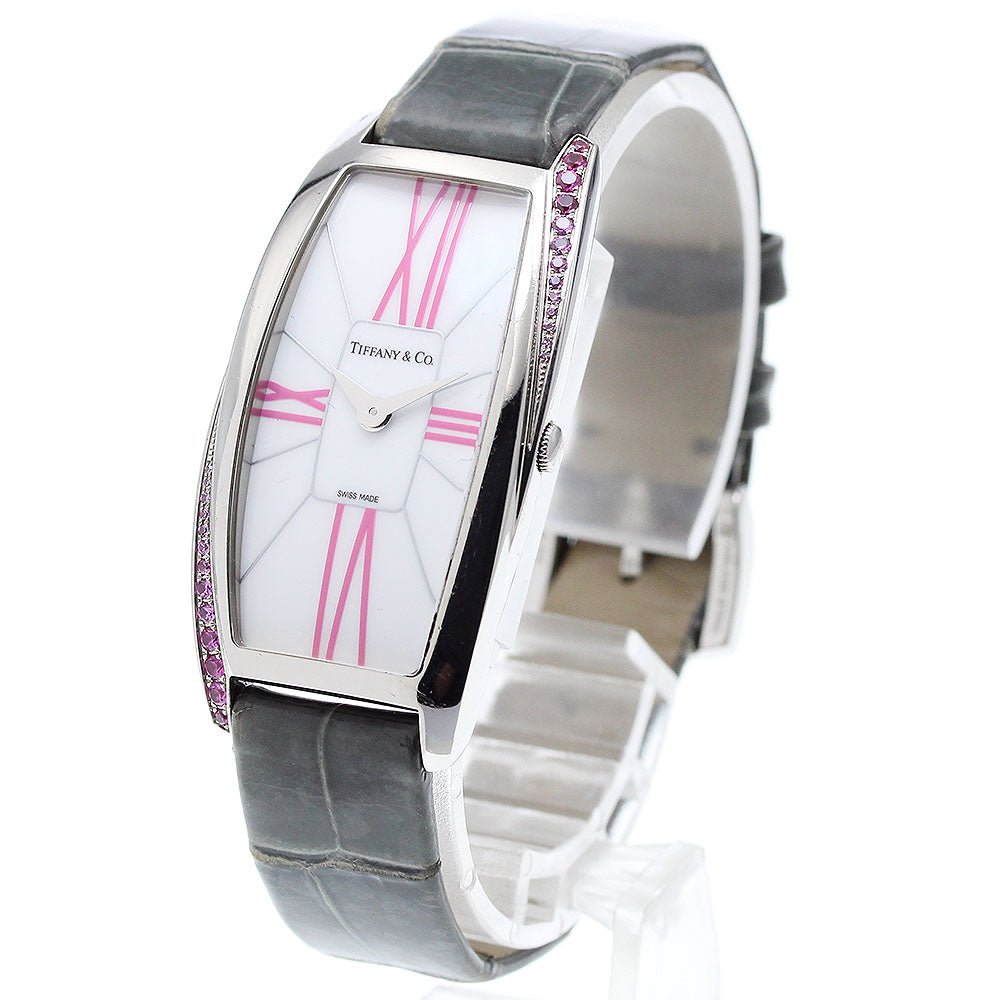 TIFFANY&Co. Z6401.10.10I29A48I Gemea Pink Sapphire Bezel Quartz Ladies Watch