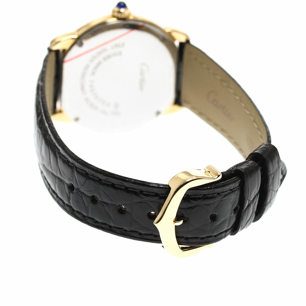 CARTIER W6700355 Ronde Solo SM K18YG Quartz Ladies Watch Excellent Condition with Warranty.