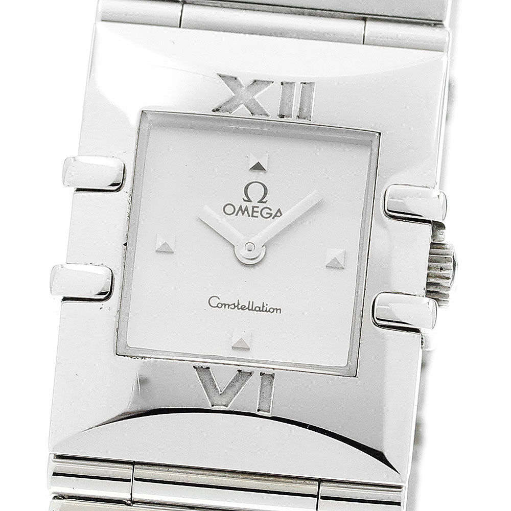 OMEGA 1521.31 Constellation Carre Quadra Quartz Ladies Watch with Warranty