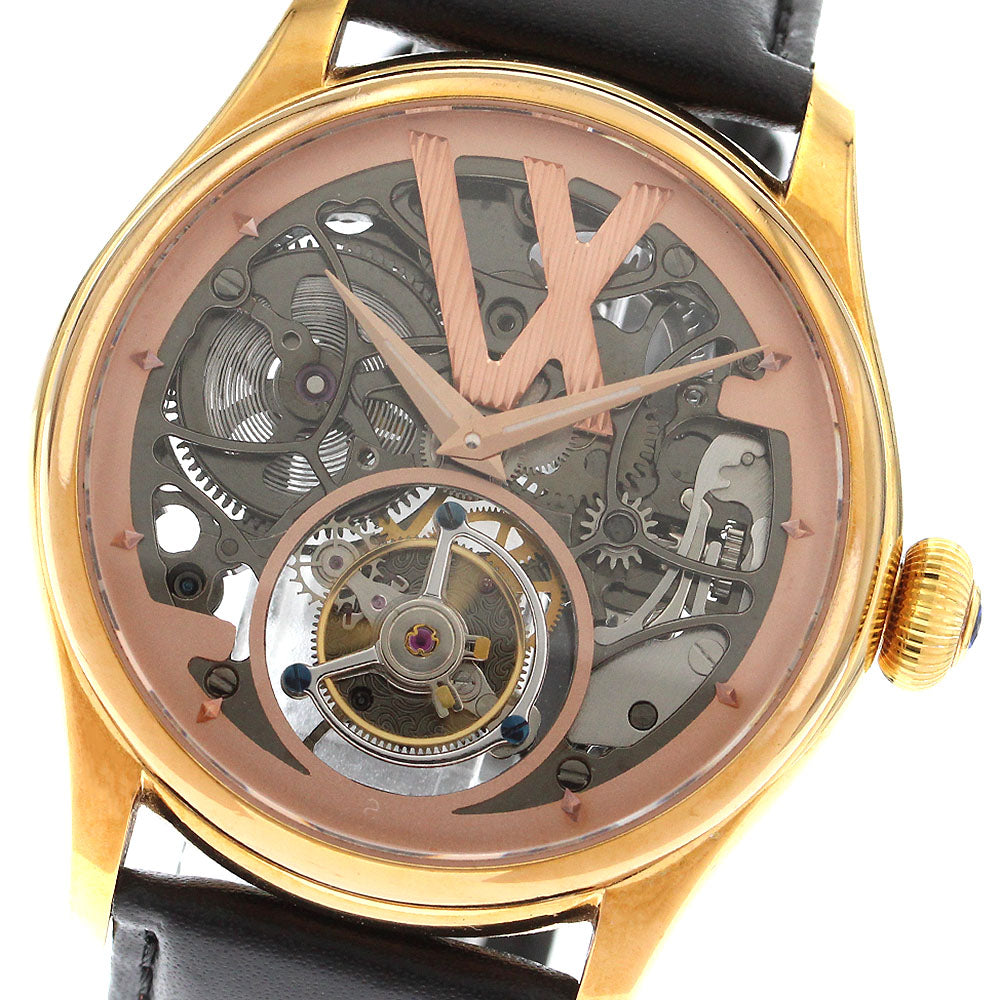 VARTIX VX02 Desire Gold Tourbillon Hand-wound Men's Watch with Box and Warranty
