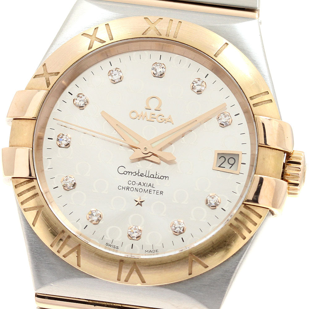 OMEGA 123.20.35.20.52.003 Constellation Date 11P Diamond Automatic Men's Watch