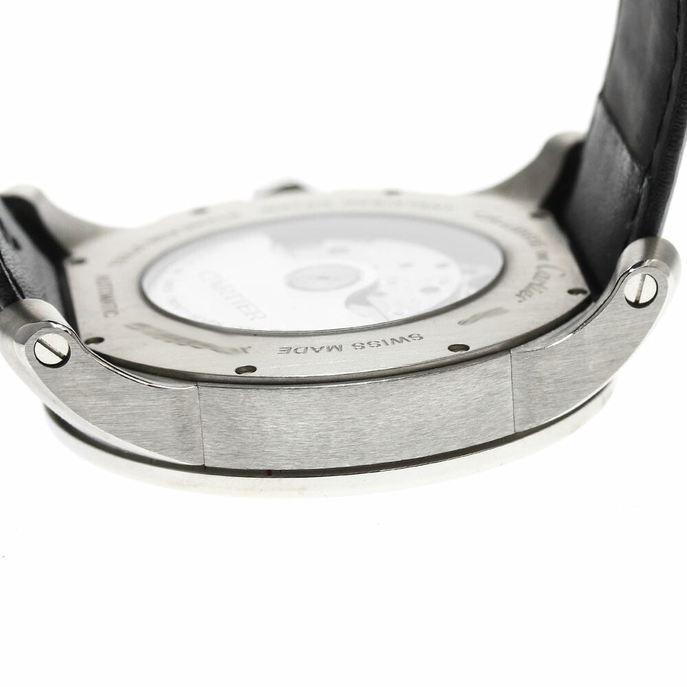 CARTIER W7100037 Calibre de Date Automatic Men's Watch Excellent Condition with Warranty Card