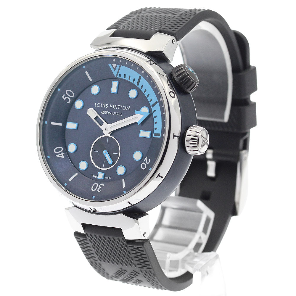 LOUIS VUITTON QA121 Tambour Street Diver Automatic Men's Watch