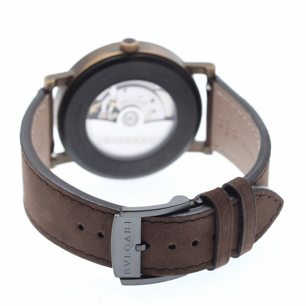 BVLGARI BB41B Bulgari Solotempo Date Automatic Men's Watch Excellent Condition