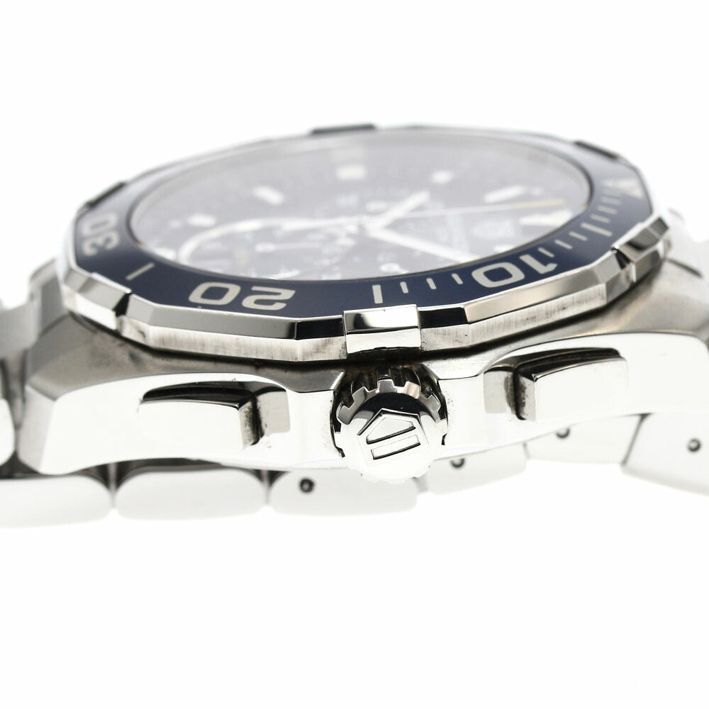TAG Heuer CAY111B Aquaracer Chronograph Date Quartz Men's Watch - Excellent Condition