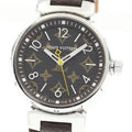 LOUIS VUITTON QA071 Tambour Monogram 34 Quartz Ladies Watch with Box