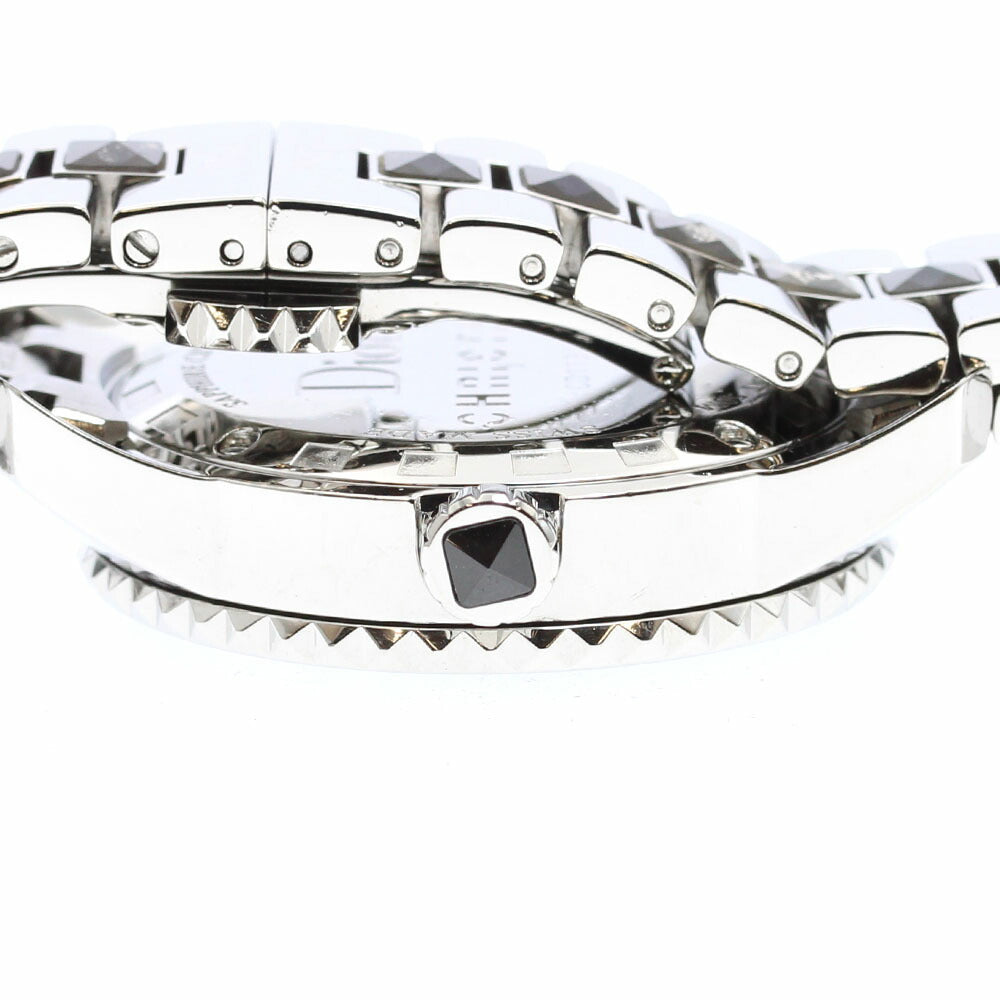 Dior CD113115 Crystal Diamond Bezel 16P Diamond Quartz Women's Watch