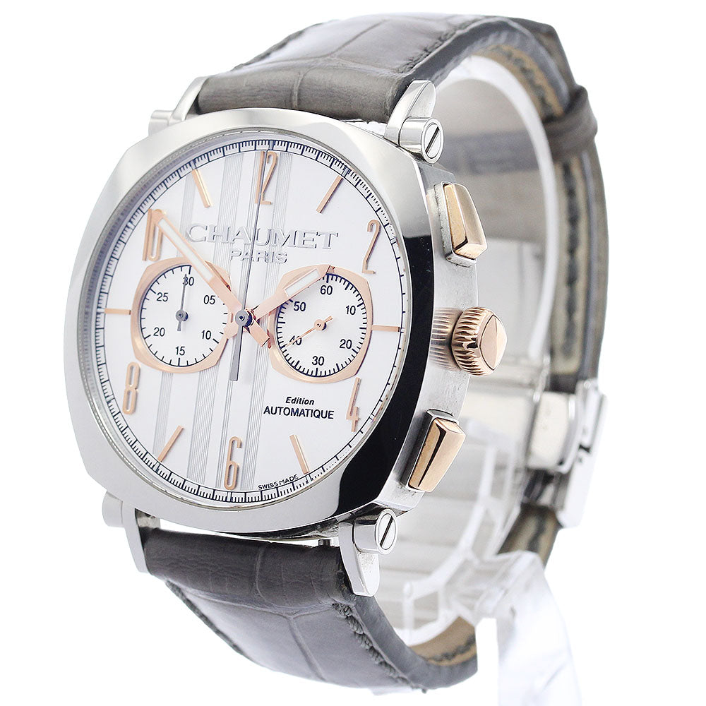 Chaumet W11790-30V Dandy Chronograph Date Automatic Men's Watch (Good Condition)