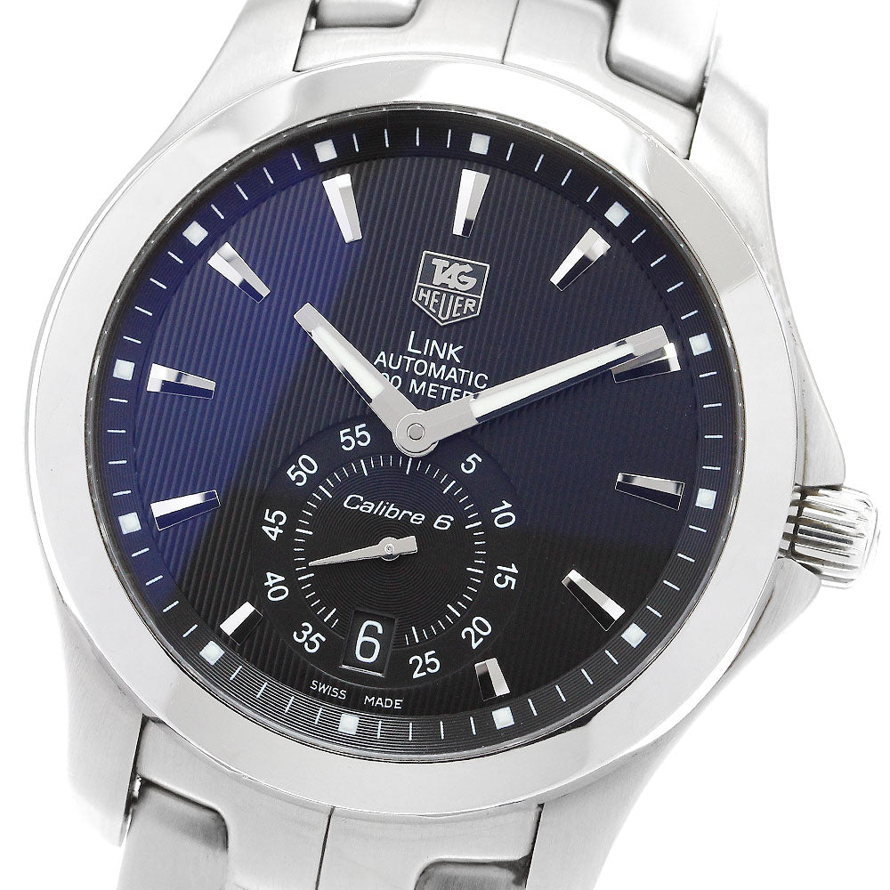 TAG Heuer WJF211A.BA0570 Link Caliber 6 Date Automatic Men's Watch with Warranty