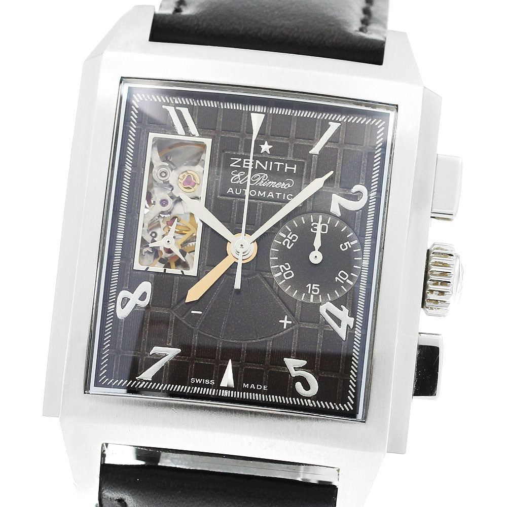 ZENITH 03.0540.4021 Port Royal Open Chronograph Automatic Men's Watch (with box and warranty)