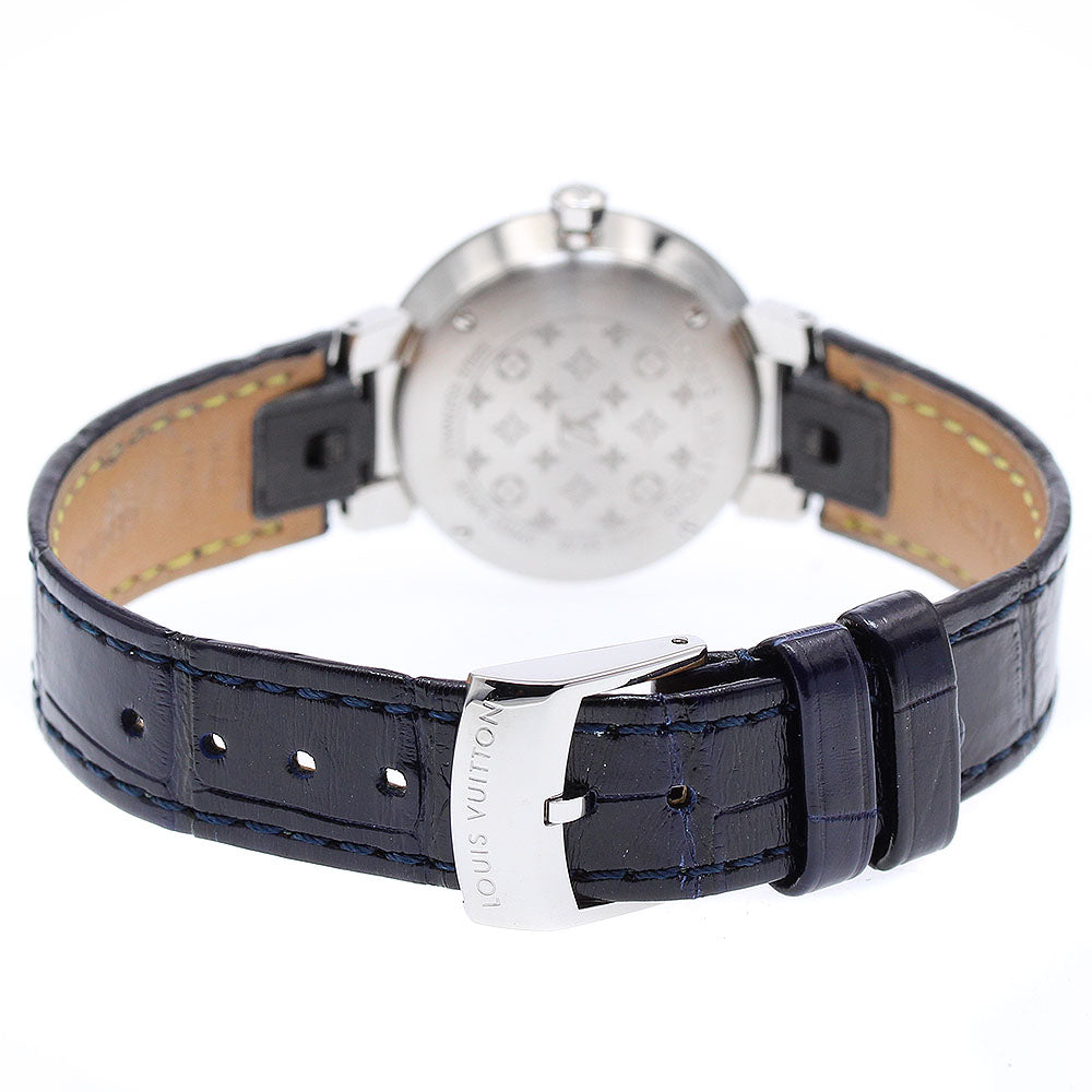LOUIS VUITTON QA171 Tambour Slim PM Kobe Store Limited Edition 11-Diamond Quartz Women's Watch with Inner Box