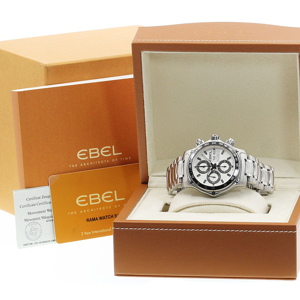 EBEL E9750L62 1911 Discovery Day-Date Chronograph Automatic Men's Watch (with box and warranty)