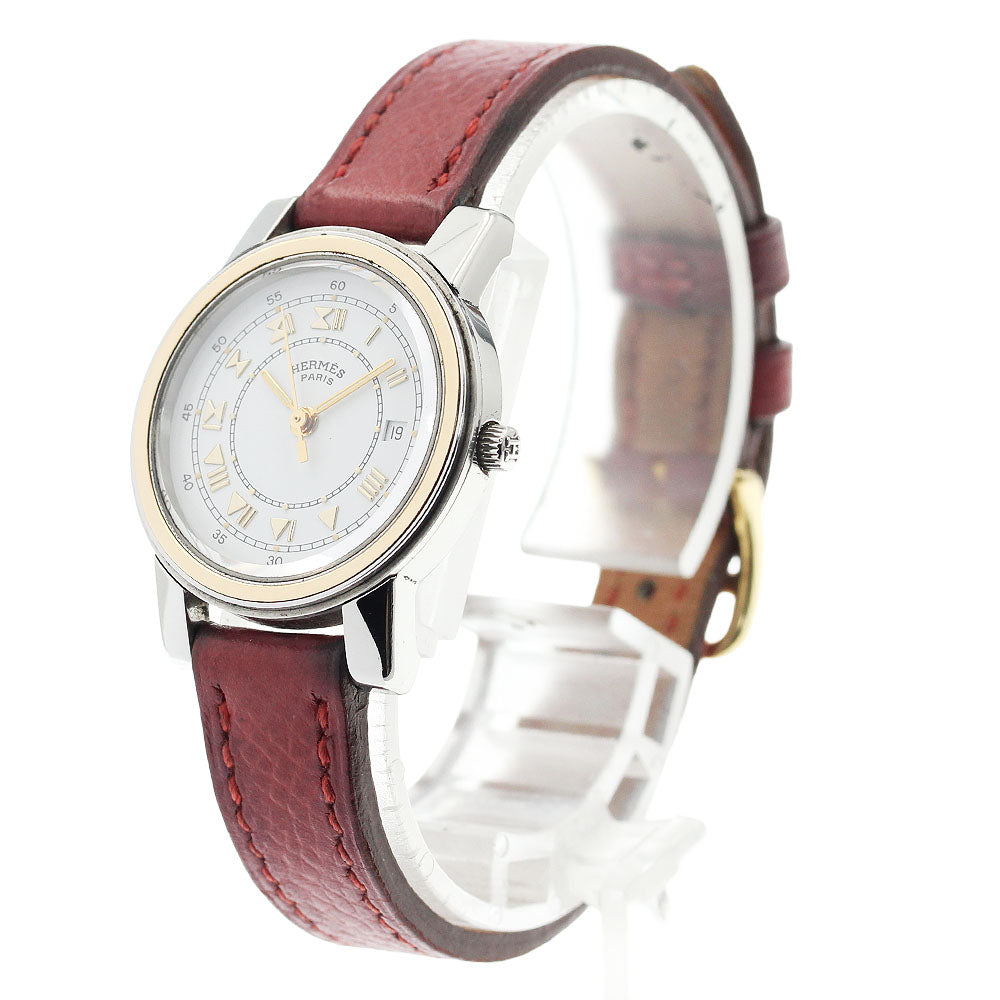HERMES Carrick Date Quartz Women's Watch