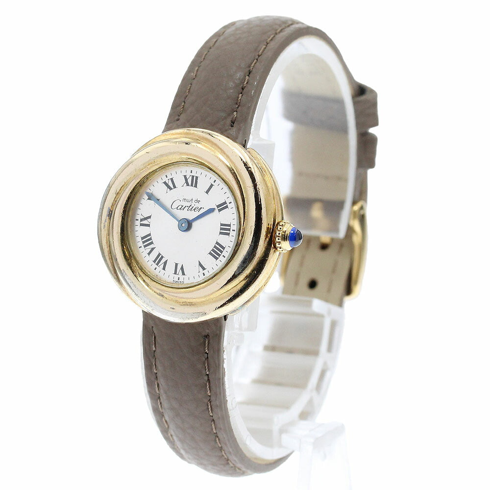 CARTIER W1010644 Must Trinity Vermeil Quartz Ladies Watch