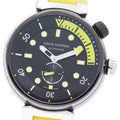 LOUIS VUITTON QA122 Tambour Street Diver Small Seconds Automatic Men's Watch Excellent Condition with Box and Warranty Card