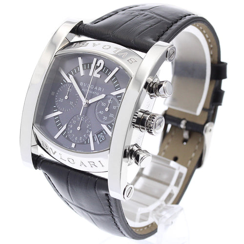 BVLGARI AA48SCH Assioma Chronograph Date Automatic Men's Watch (Good Condition)
